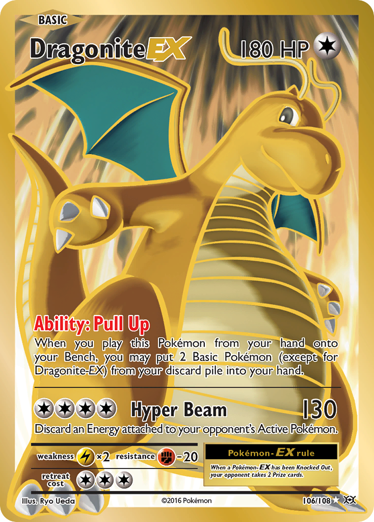 Dragonite EX (106/108) [XY: Evolutions] | Rock City Comics