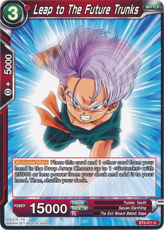 Leap to The Future Trunks [BT2-011] | Rock City Comics