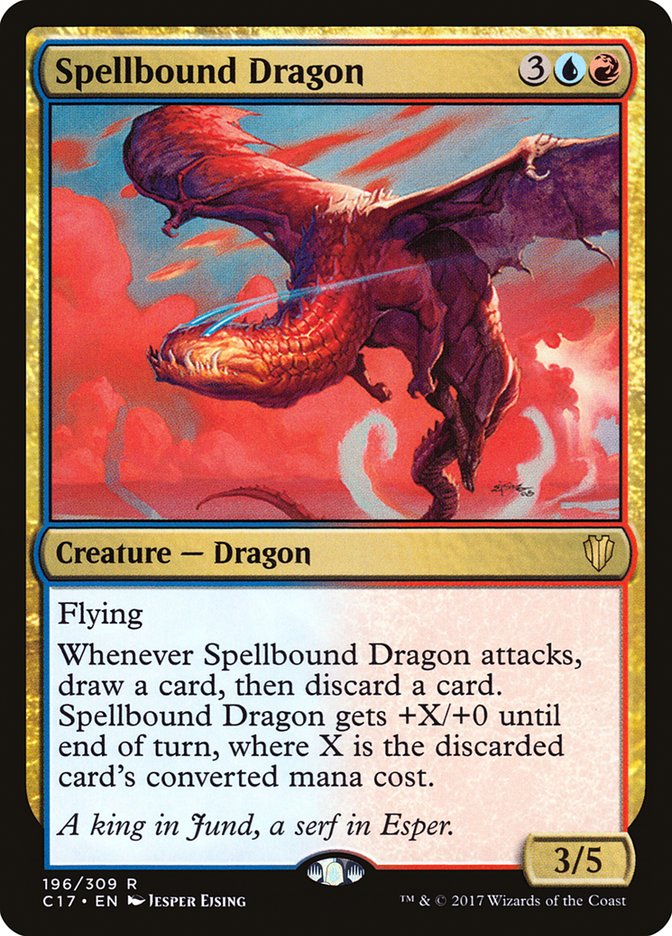 Spellbound Dragon [Commander 2017] | Rock City Comics