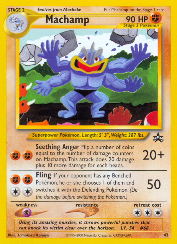 Machamp (43) [Wizards of the Coast: Black Star Promos] | Rock City Comics