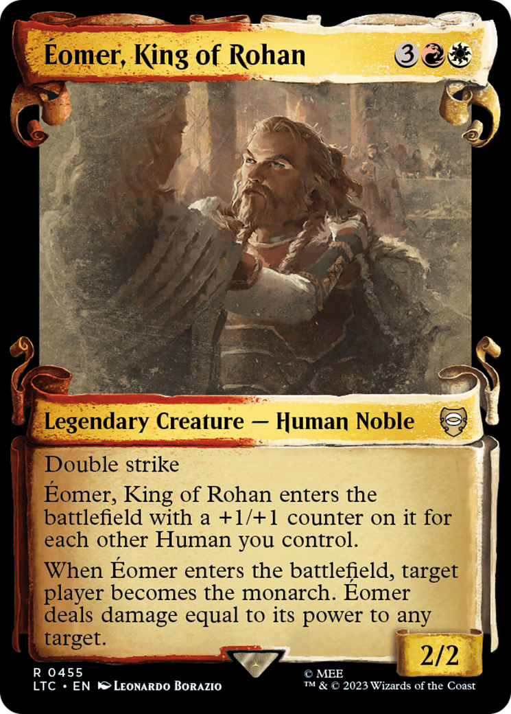 Eomer, King of Rohan [The Lord of the Rings: Tales of Middle-Earth Commander Showcase Scrolls] | Rock City Comics