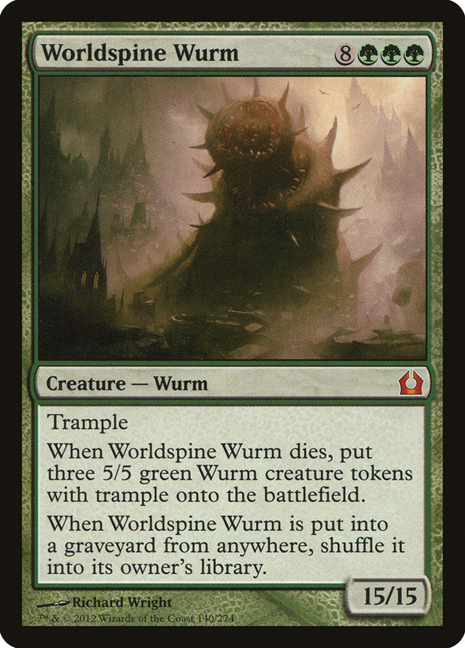 Worldspine Wurm [Return to Ravnica] | Rock City Comics