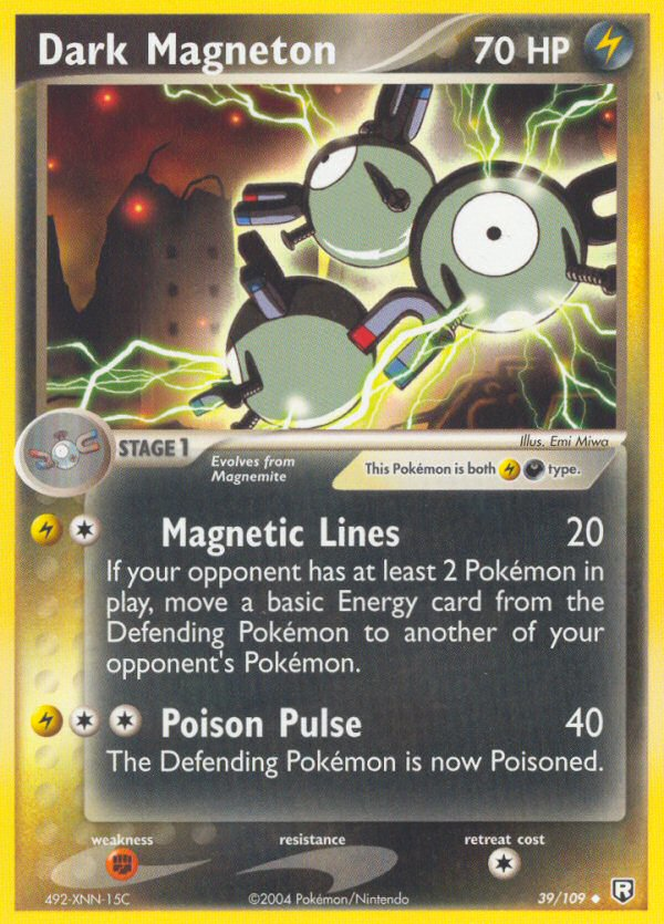 Dark Magneton (39/109) [EX: Team Rocket Returns] | Rock City Comics