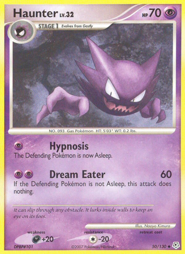 Haunter (50/130) [Diamond & Pearl: Base Set] | Rock City Comics