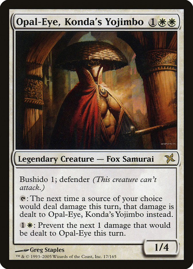 Opal-Eye, Konda's Yojimbo [Betrayers of Kamigawa] | Rock City Comics