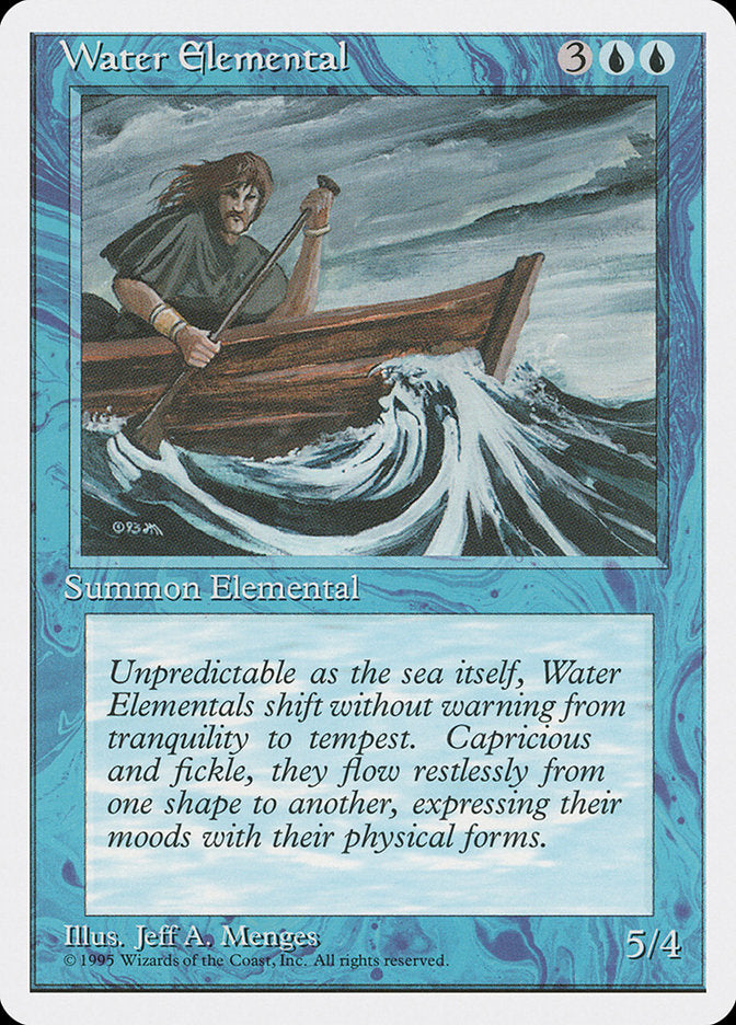 Water Elemental [Fourth Edition] | Rock City Comics