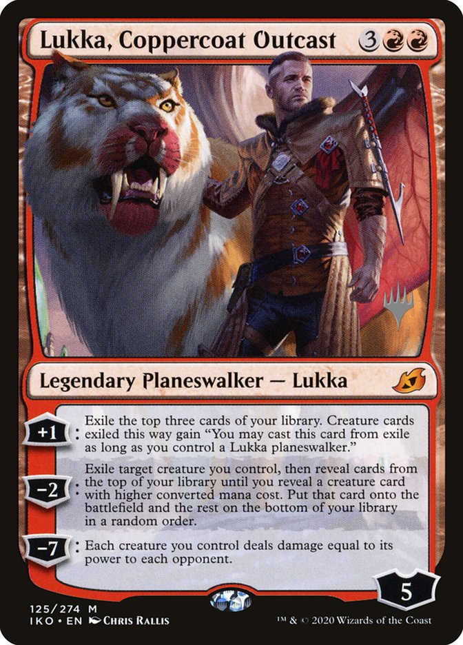 Lukka, Coppercoat Outcast (Promo Pack) [Ikoria: Lair of Behemoths Promos] | Rock City Comics