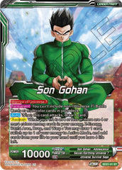 Son Gohan // Son Gohan, Command of universe 7 (Starter Deck Exclusive) (SD21-01) [Power Absorbed] | Rock City Comics