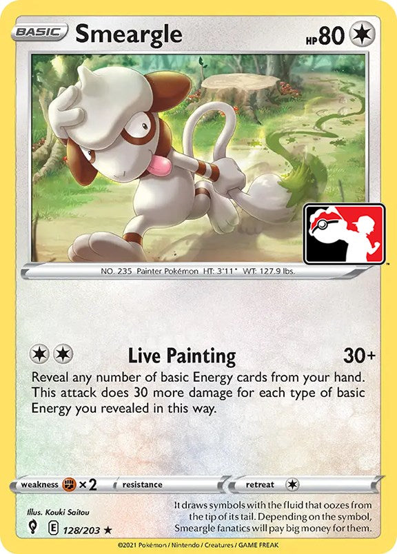 Smeargle (128/203) [Prize Pack Series One] | Rock City Comics