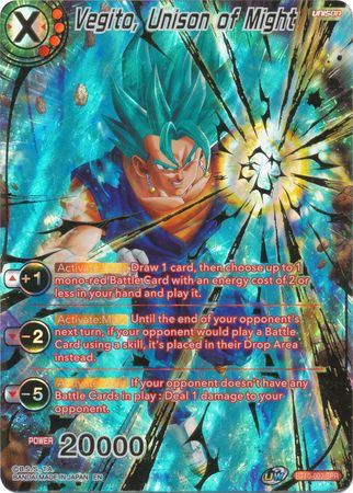 Vegito, Unison of Might (SPR) [BT10-003] | Rock City Comics