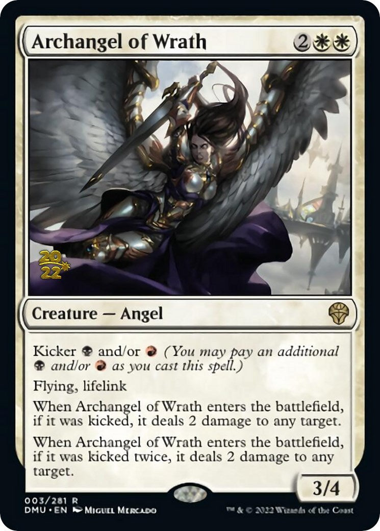 Archangel of Wrath [Dominaria United Prerelease Promos] | Rock City Comics