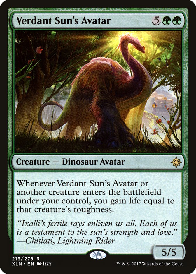 Verdant Sun's Avatar [Ixalan] | Rock City Comics