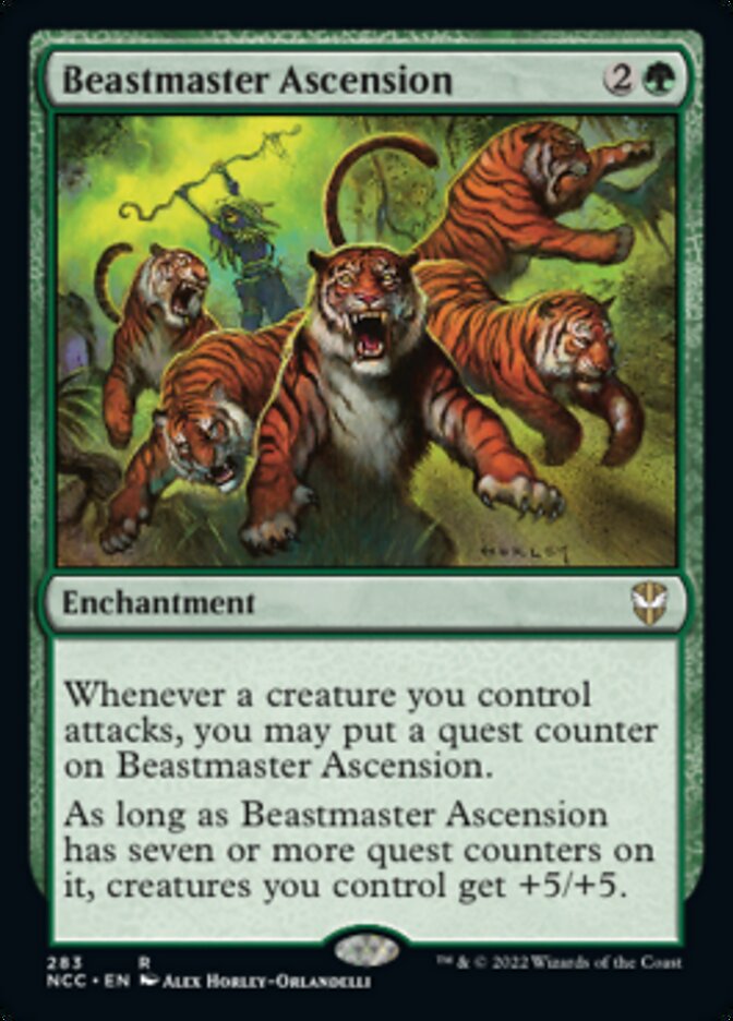 Beastmaster Ascension [Streets of New Capenna Commander] | Rock City Comics