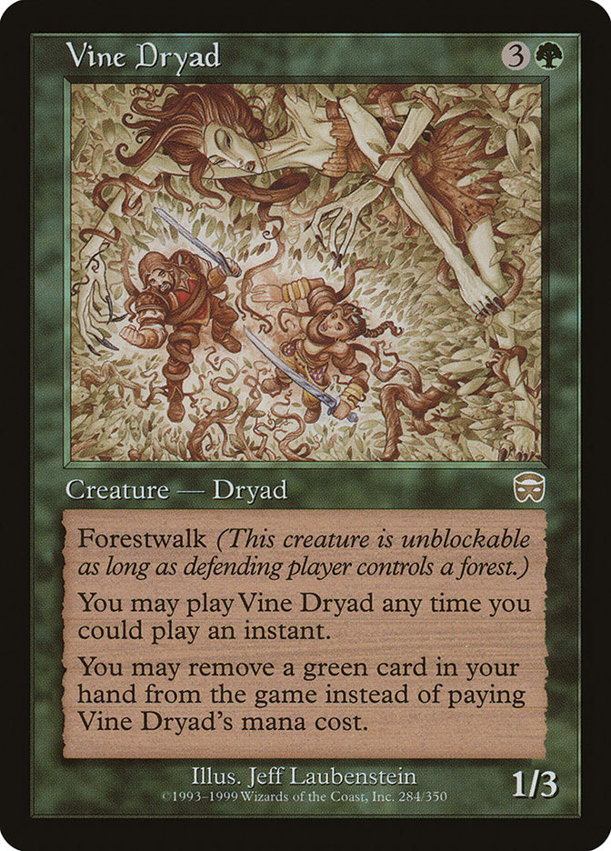 Vine Dryad [Mercadian Masques] | Rock City Comics