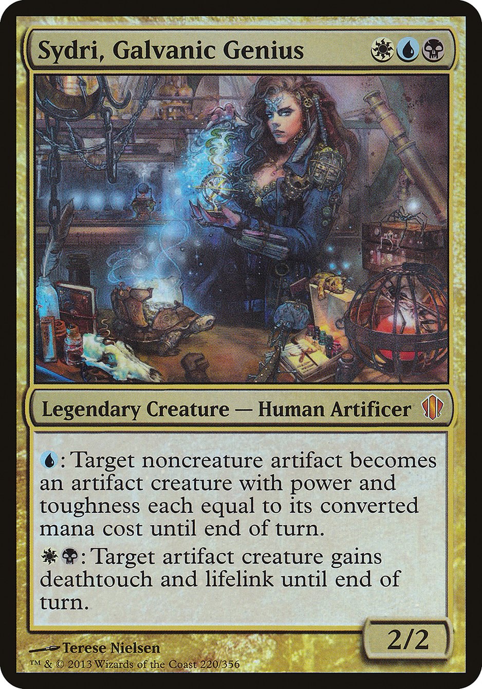 Sydri, Galvanic Genius (Oversized) [Commander 2013 Oversized] | Rock City Comics