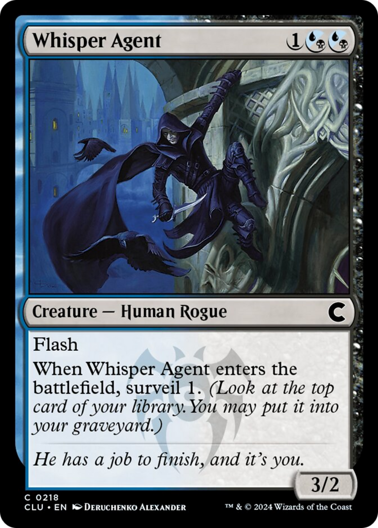 Whisper Agent [Ravnica: Clue Edition] | Rock City Comics