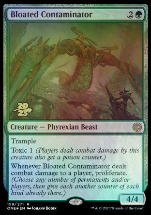 Bloated Contaminator [Phyrexia: All Will Be One Prerelease Promos] | Rock City Comics