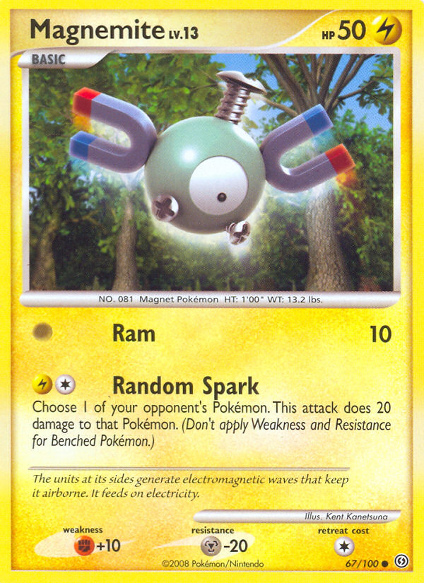 Magnemite (67/100) [Diamond & Pearl: Stormfront] | Rock City Comics