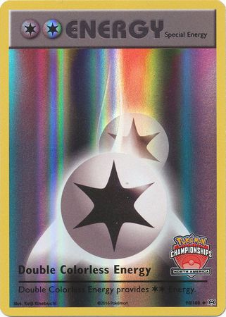 Double Colorless Energy (90/108) (NA International Championship Promo) [XY: Evolutions] | Rock City Comics