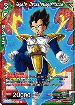 Vegeta, Devastating Alliance (BT14-144) [Cross Spirits] | Rock City Comics