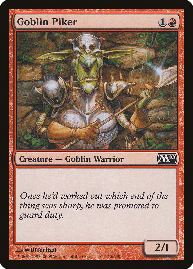 Goblin Piker [Magic 2010] | Rock City Comics