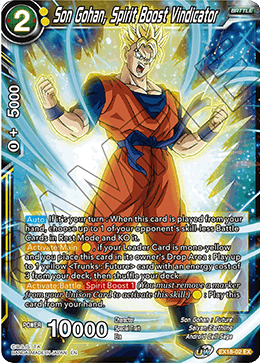 Son Gohan, Spirit Boost Vindicator [EX18-02] | Rock City Comics