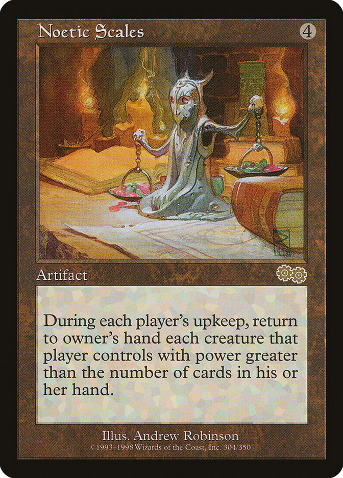 Noetic Scales [Urza's Saga] | Rock City Comics