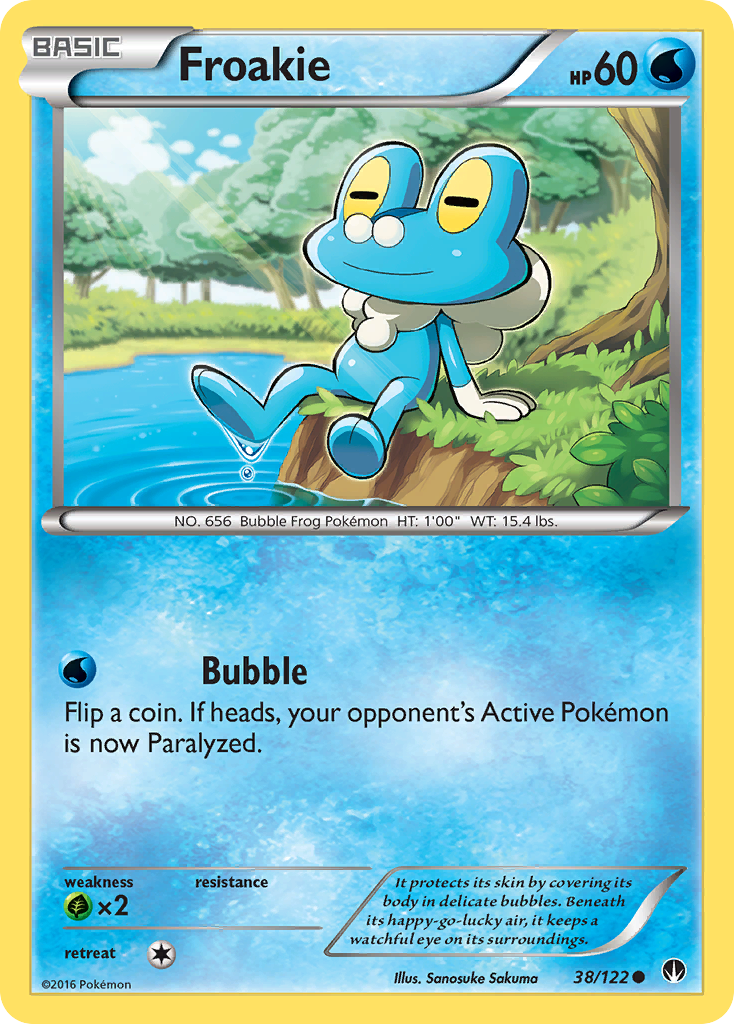 Froakie (38/122) [XY: BREAKpoint] | Rock City Comics