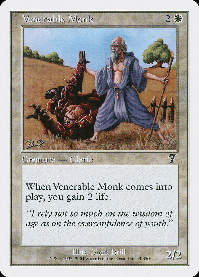 Venerable Monk [Seventh Edition] | Rock City Comics