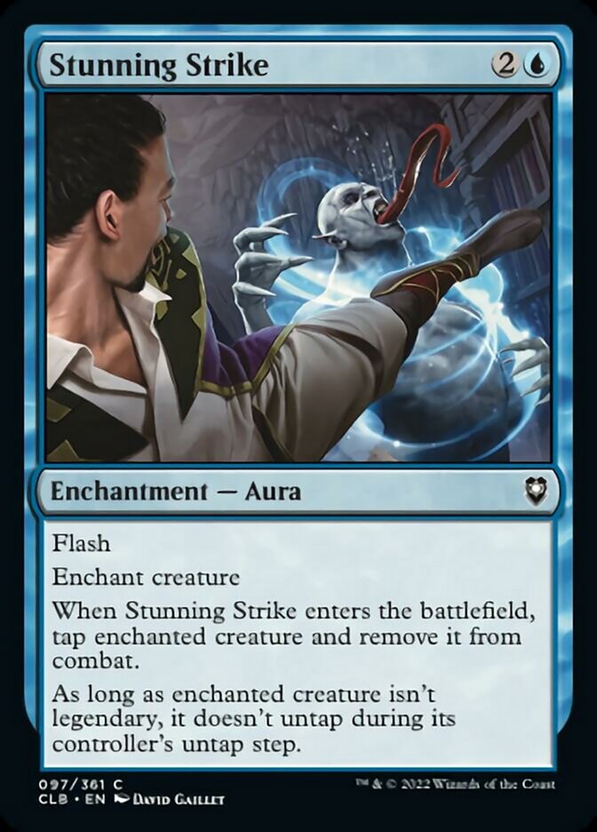 Stunning Strike [Commander Legends: Battle for Baldur's Gate] | Rock City Comics