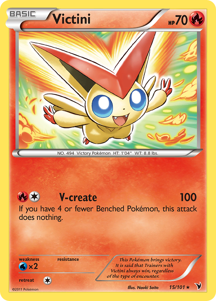 Victini (15/101) [Black & White: Noble Victories] | Rock City Comics