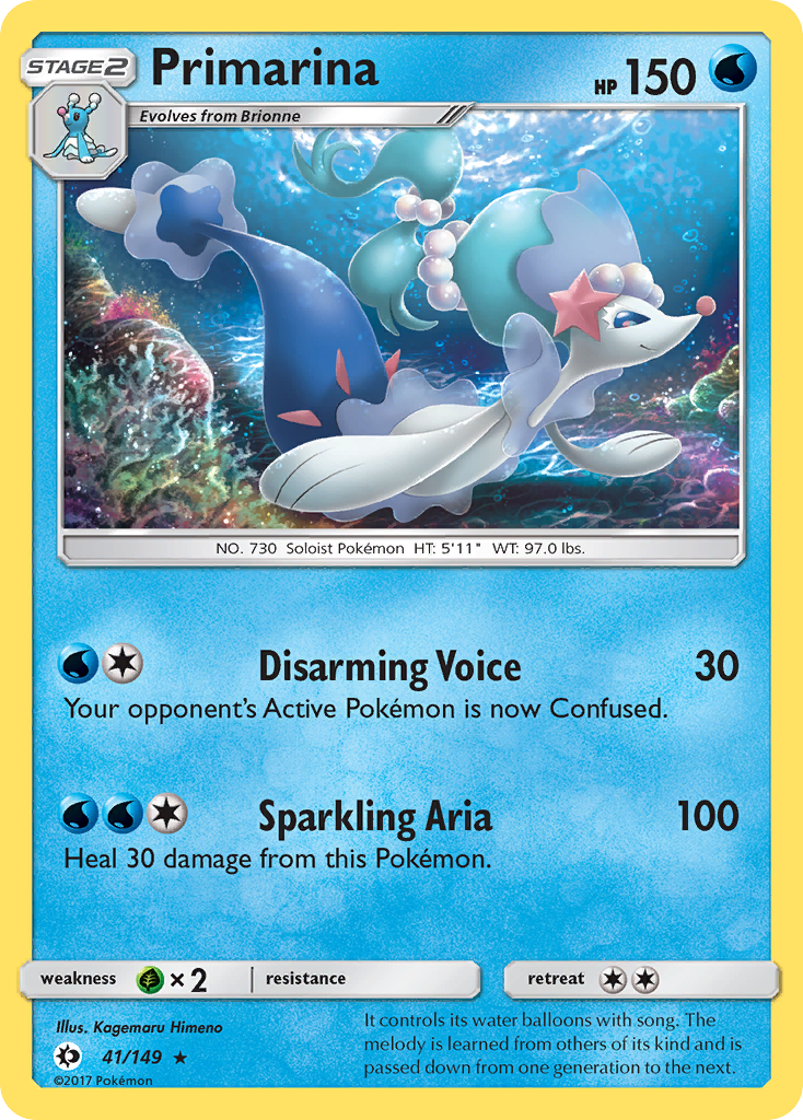 Primarina (41/149) [Sun & Moon: Base Set] | Rock City Comics