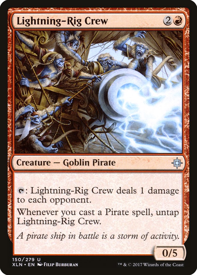 Lightning-Rig Crew [Ixalan] | Rock City Comics