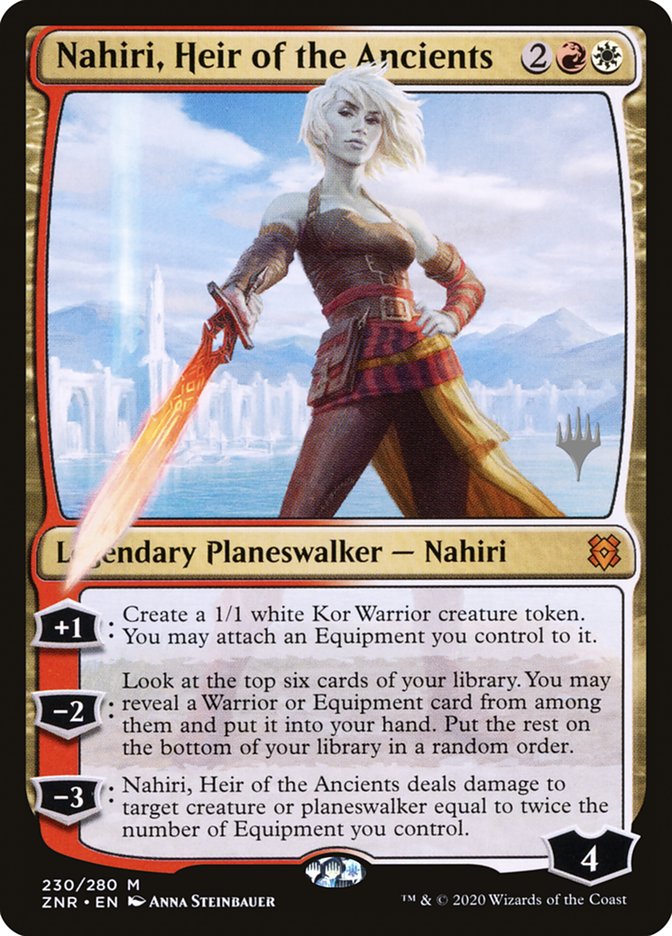 Nahiri, Heir of the Ancients (Promo Pack) [Zendikar Rising Promos] | Rock City Comics