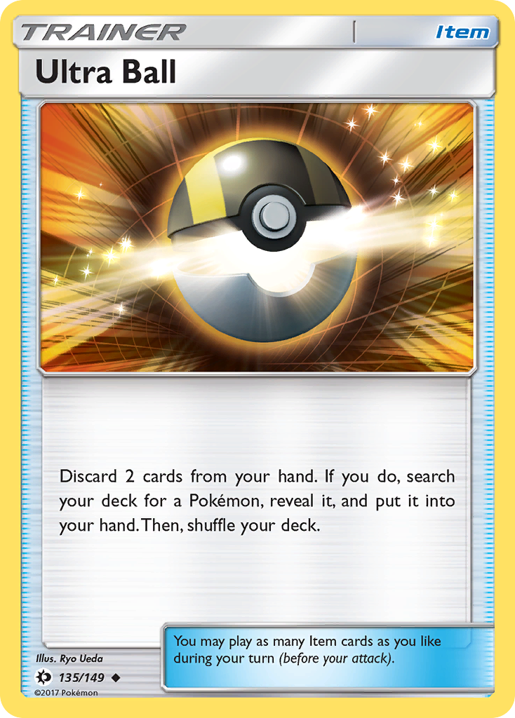 Ultra Ball (135/149) [Sun & Moon: Base Set] | Rock City Comics