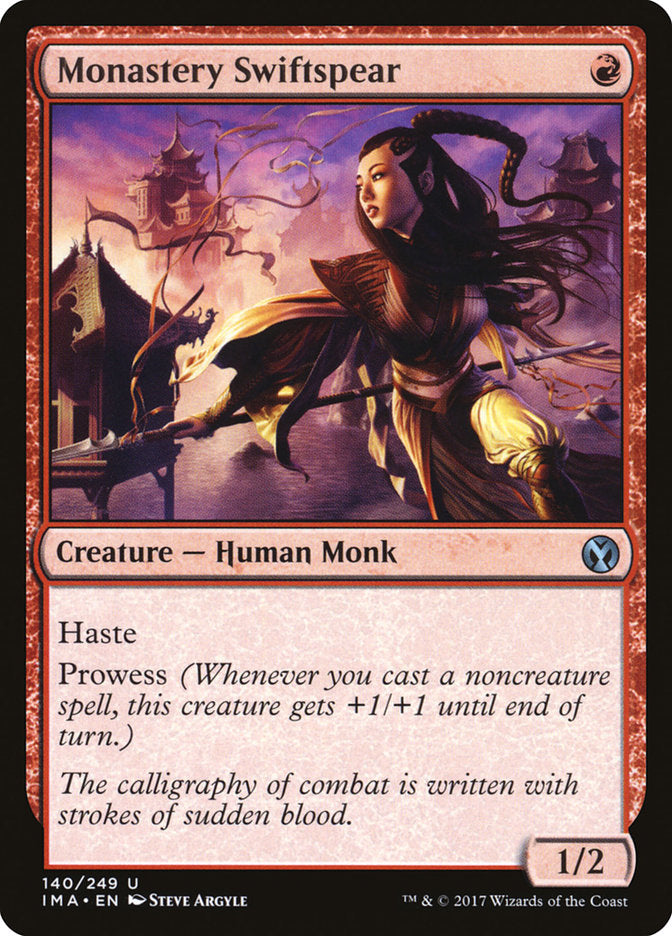Monastery Swiftspear [Iconic Masters] | Rock City Comics