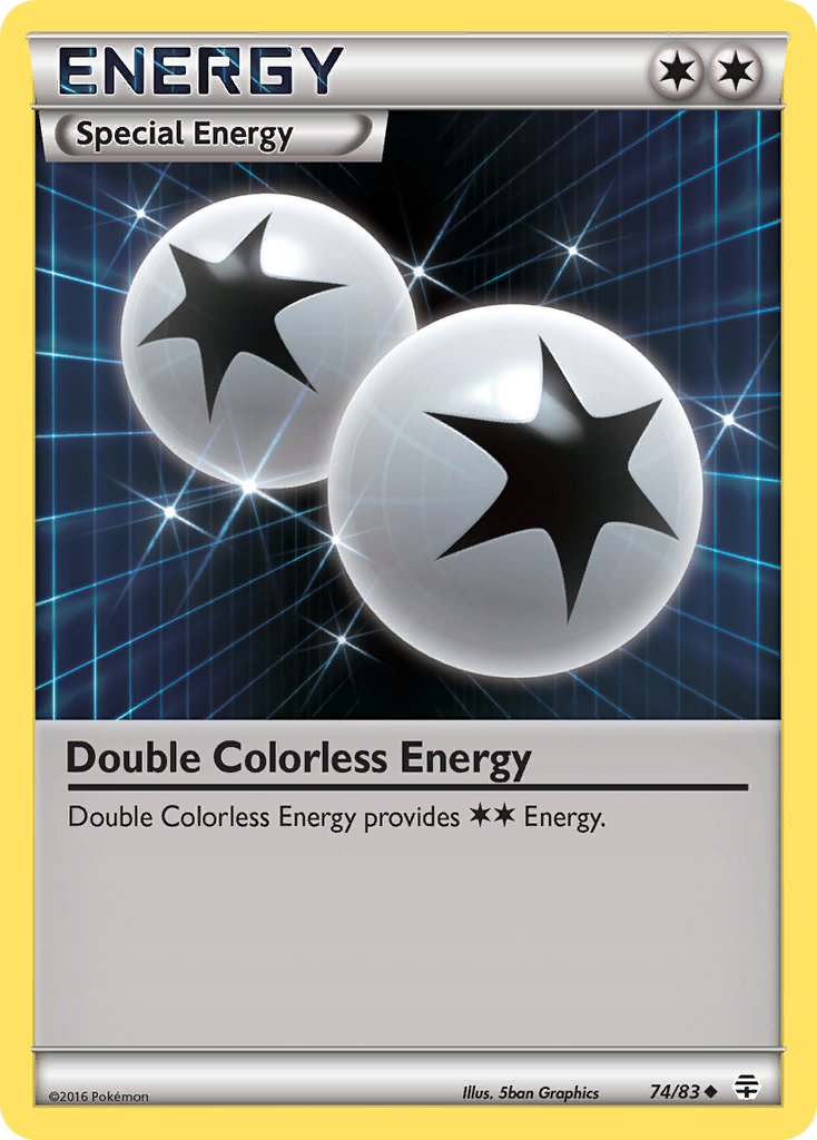 Double Colorless Energy (74/83) [XY: Generations] | Rock City Comics