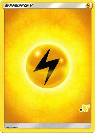 Lightning Energy (Pikachu Stamp #18) [Battle Academy 2020] | Rock City Comics