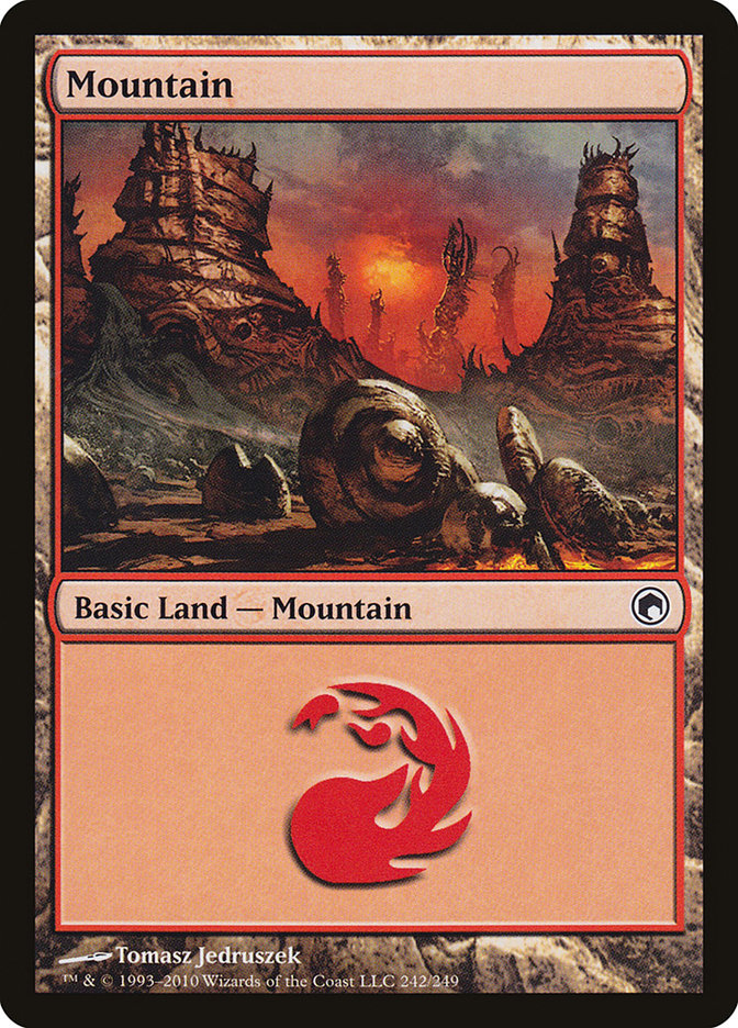 Mountain (242) [Scars of Mirrodin] | Rock City Comics