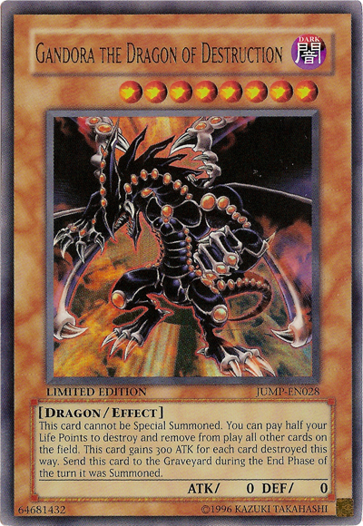 Gandora the Dragon of Destruction [JUMP-EN028] Ultra Rare | Rock City Comics