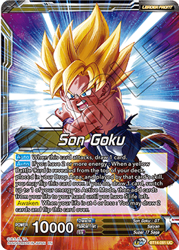 Son Goku // SS4 Son Goku, Returned from Hell (BT14-091) [Cross Spirits] | Rock City Comics