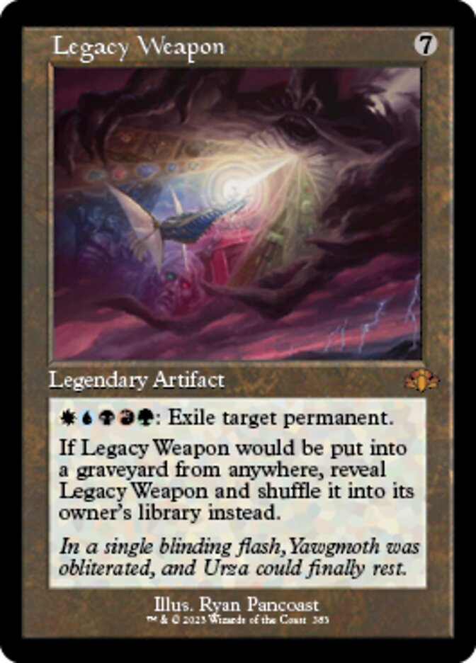 Legacy Weapon (Retro) [Dominaria Remastered] | Rock City Comics