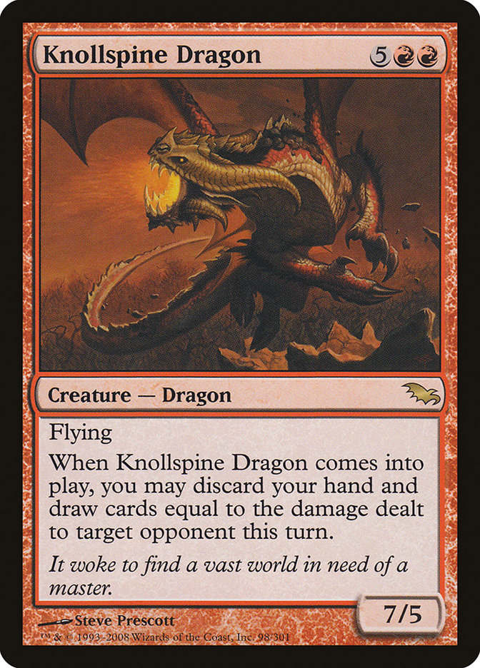 Knollspine Dragon [Shadowmoor] | Rock City Comics