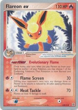 Flareon ex (108/113) (Eeveelutions - Jimmy Ballard) [World Championships 2006] | Rock City Comics