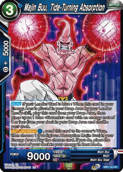 Majin Buu, Tide-Turning Absorption (EB1-16) [Battle Evolution Booster] | Rock City Comics