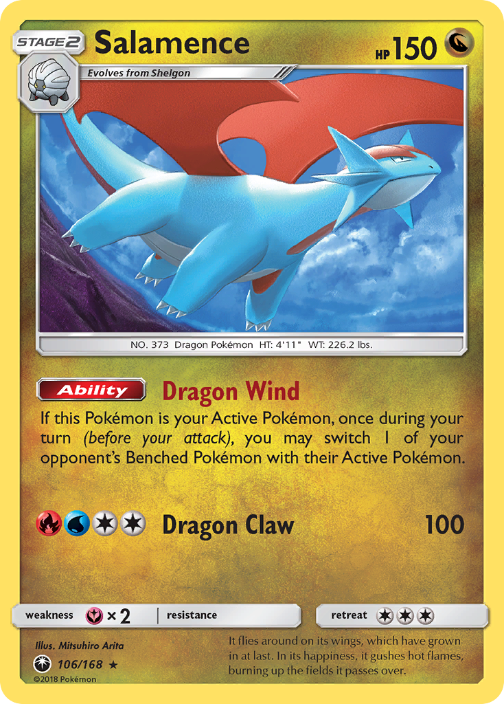 Salamence (106/168) [Sun & Moon: Celestial Storm] | Rock City Comics