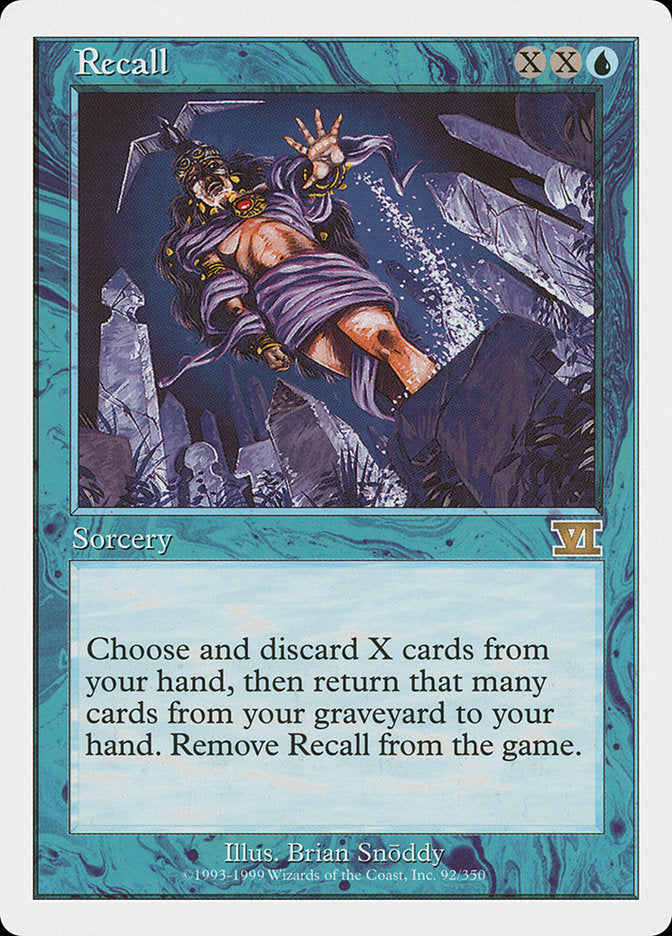 Recall [Classic Sixth Edition] | Rock City Comics