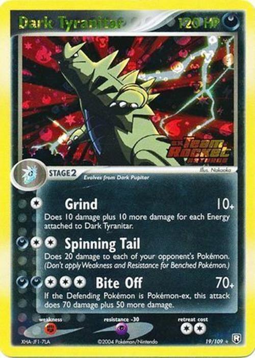 Dark Tyranitar (19/109) (Stamped) [EX: Team Rocket Returns] | Rock City Comics