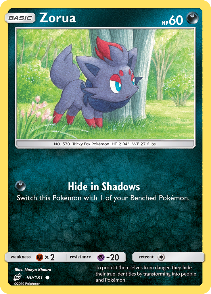 Zorua (90/181) [Sun & Moon: Team Up] | Rock City Comics