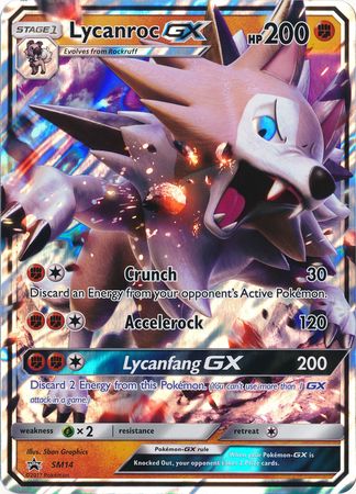 Lycanroc GX (SM14) (Jumbo Card) [Sun & Moon: Black Star Promos] | Rock City Comics